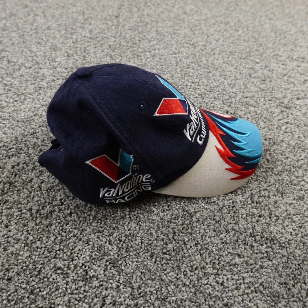 VTG Mark Martin Hat Mens Sharktooth Strap Back Cap‎ Nascar 6 Valvoline Racing